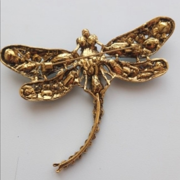 Dragonfly Brooche for Women - Picture 2 of 3
